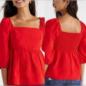 Free Assembly Scarlet Blouse